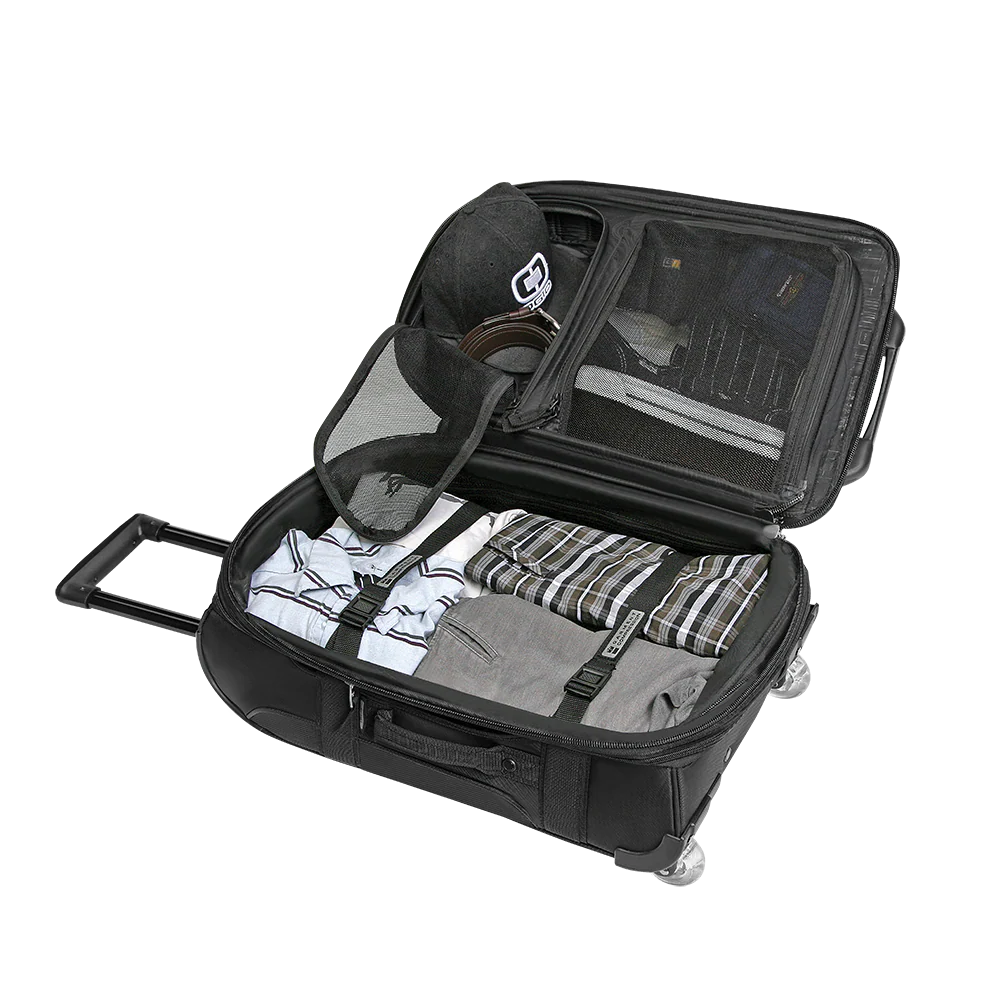 ONU 22 TRAVEL BAG - PLAIDLEY TAN/BLACK - Image 8